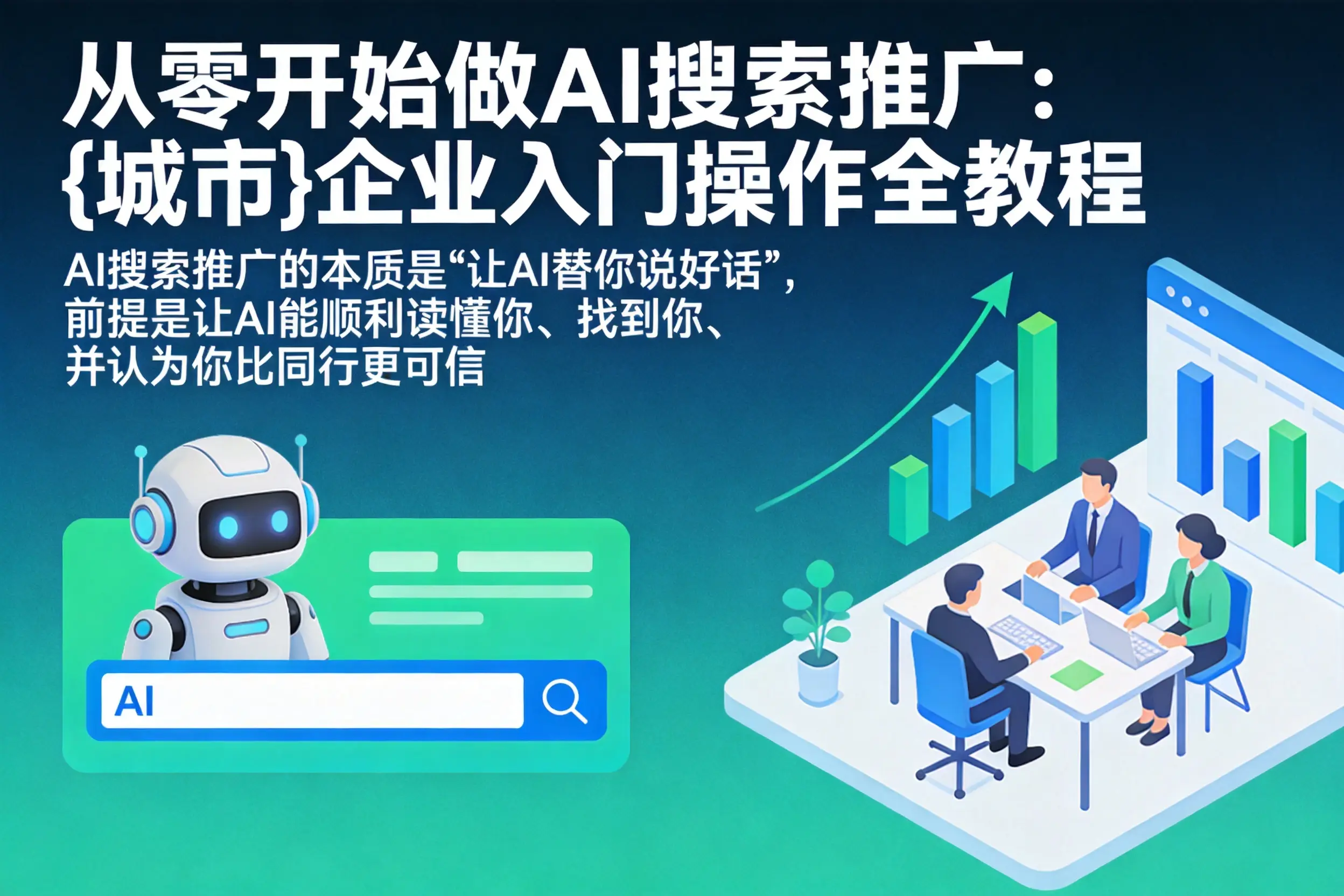 从零开始做AI搜索推广:六安企业入门操作全教程