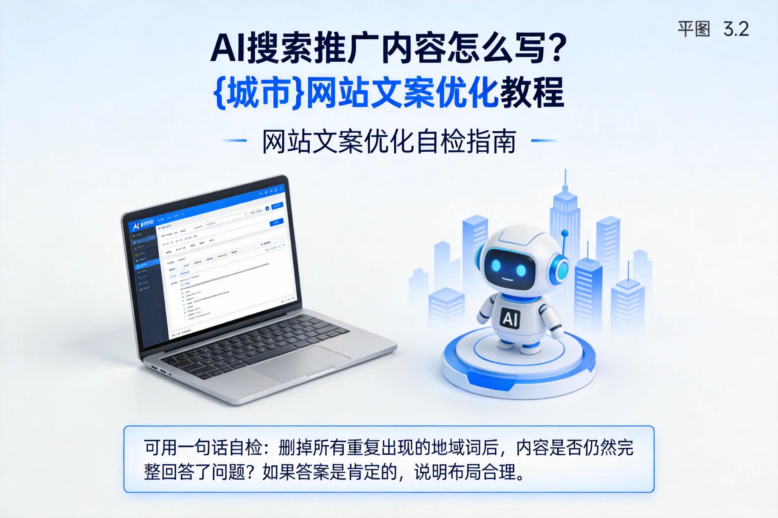 AI搜索推广内容怎么写？六安网站文案优化教程