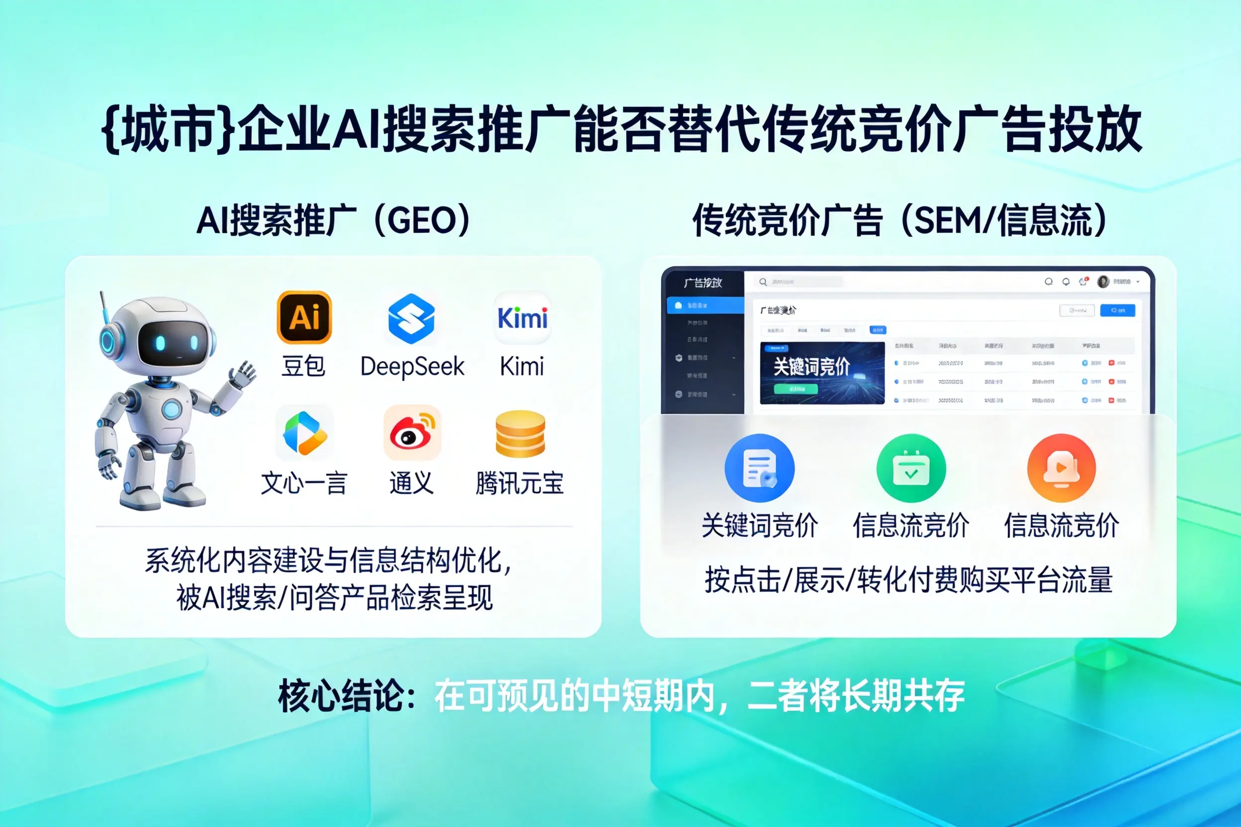 六安企业AI搜索推广能否替代传统竞价广告投放