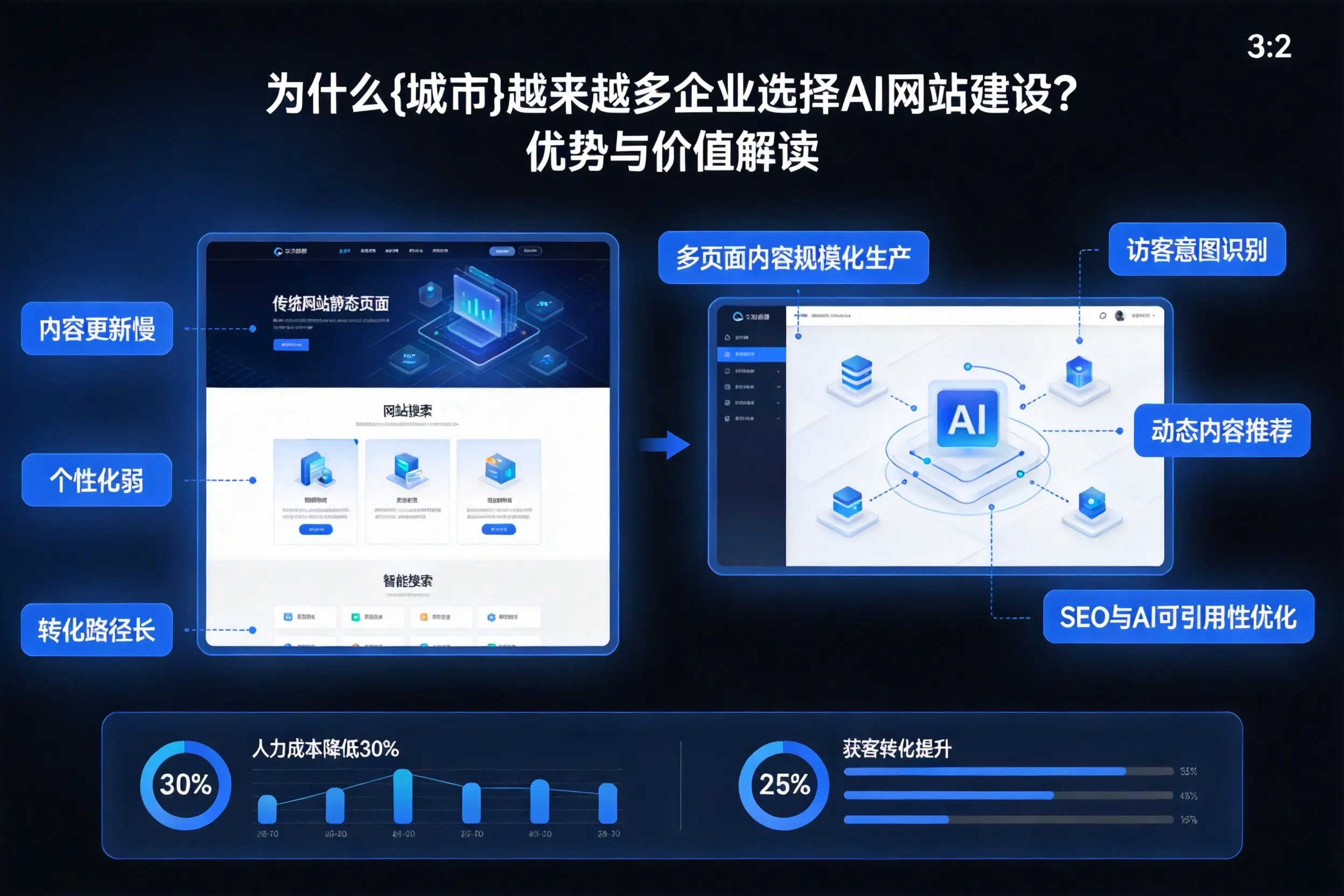 为什么六安越来越多企业选择AI网站建设？优势与价值解读