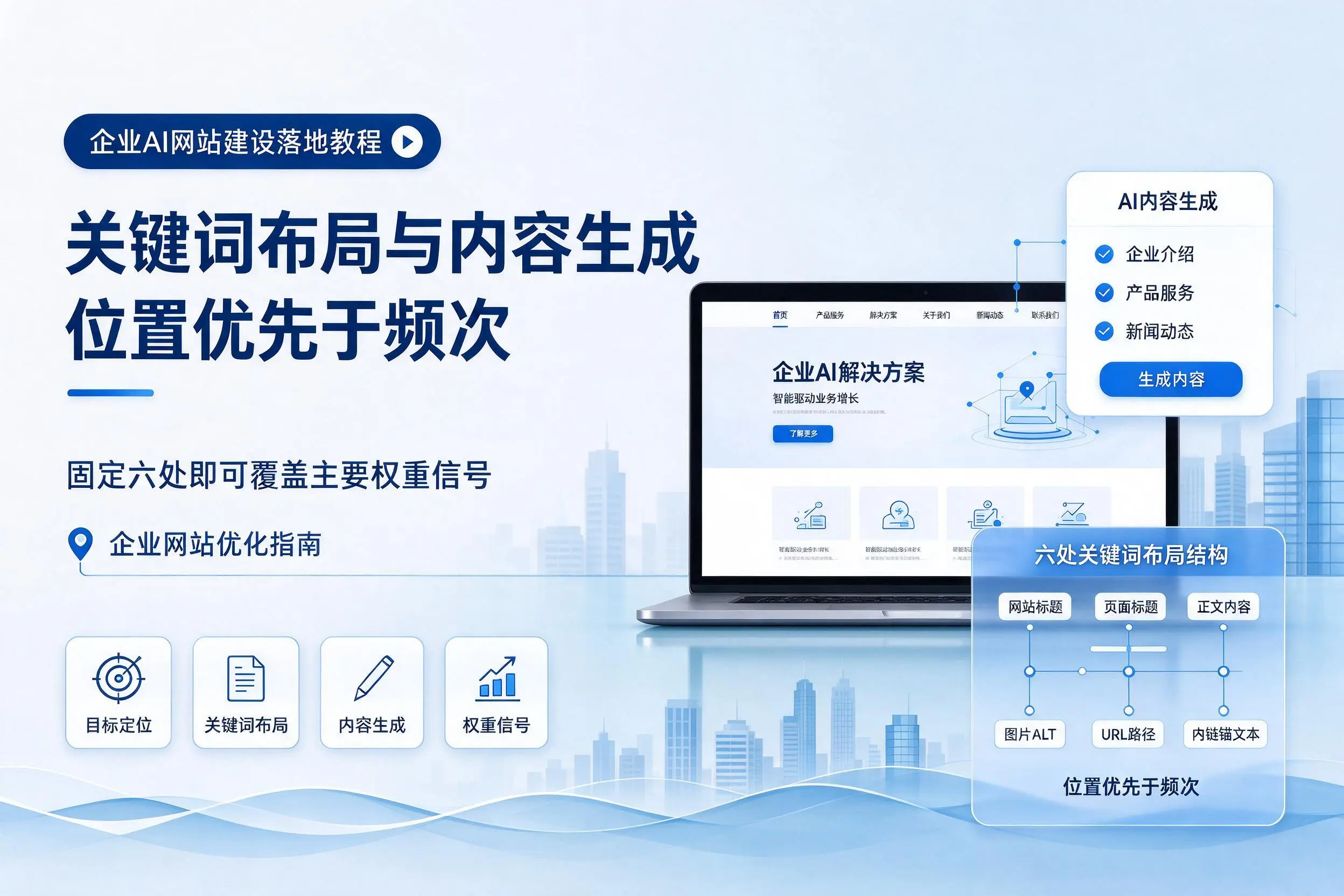六安企业AI网站建设落地教程：关键词布局与内容生成
