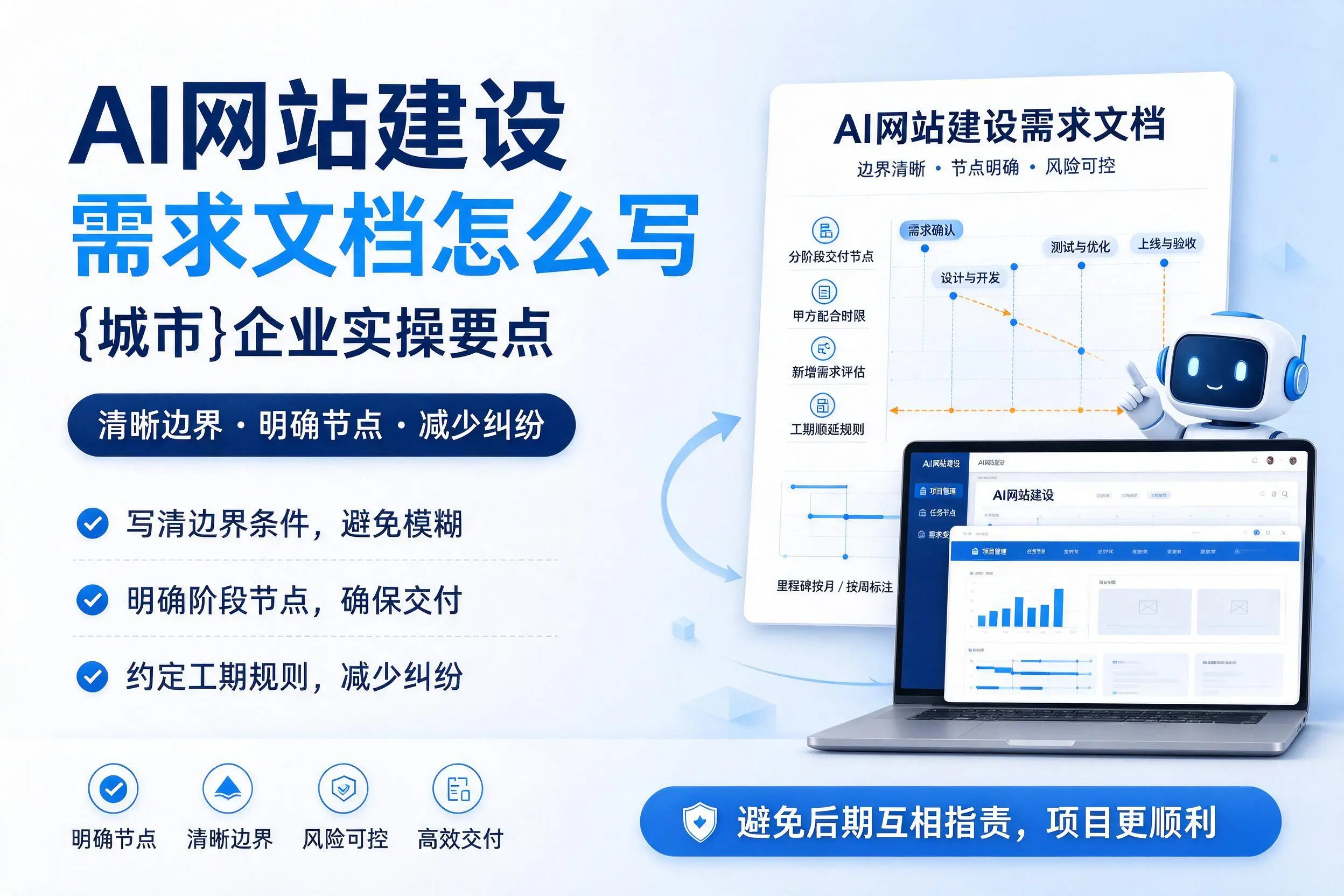 AI网站建设需求文档怎么写，六安企业实操要点